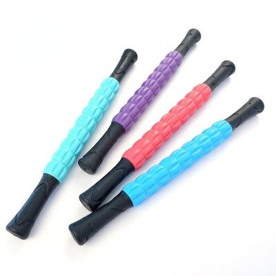 China Fitness & Yoga Exercises Wholesale Yoga Stick Support Sample Fitness Body Muscle Foam Roller Yoga Massage Stick for sale