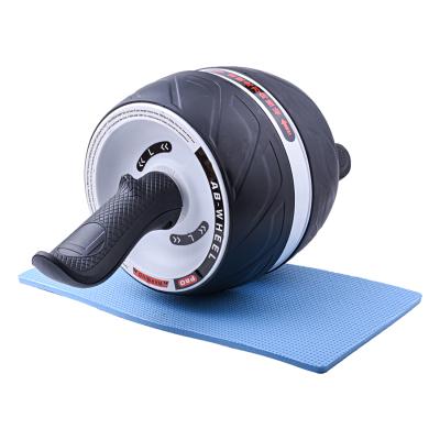 China ABS Abdominal Roller Fitness Equipment Home Gym Accessories Deaf Roller Fitness Core Training Roller for sale