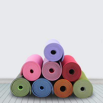 China Band Weight Fitness Exercise Pad Eco-Friendly NBR Gym Yoga Mat Women Sport Natural Rubber Custom Thick Yoga Mat for sale