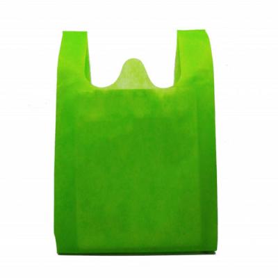 China Promotional reusable eco-friendly pp nonwoven waterproof wholesale custom spunbond fabric shopping bags Te koop