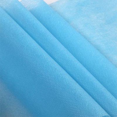 중국 Water-repellency Waterproof Breathable Waterproof Disposable Blue Nonwoven Fabric For Mask 판매용