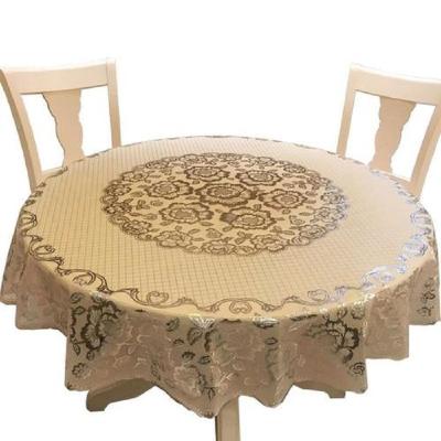 China Round Non Woven Fabric Rolls Waterproof Home Decorative Table Cloth for sale