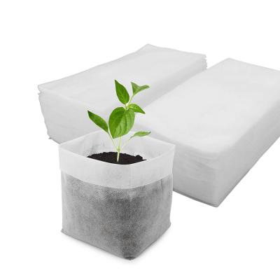 China Waterproof Garden Grow Fabric Eco - Friendly Non Woven Seedling Pots Agriculture Fabric zu verkaufen