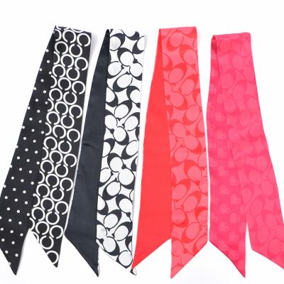 China Relaxation New Design Double Sided Thick Digital Cotton Silk Scarf for sale