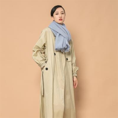 China Relaxation 2021 autumn winter new pure color cashmere scarf high quality women's scarf for sale