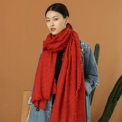 China Latest Relaxation Cashmere Scarf Lush Desirable Winter Scarf Fashions Scarf for sale