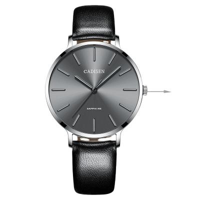 China New CADISEN ultra-thin women's quartz water-resistant luxury minimalist dress ladies' watch brand OEM relogio waterproof feminino for sale