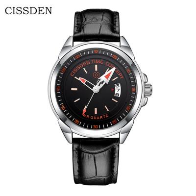 China CISSDEN automatic date men fashion simple quartz watches complete new luxury quartz watch for men business sports wristwatches relogio masculino 2021 for sale