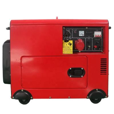 China 3kw To 12kw 15kva Power Air Cooled 15 Kv Small Silent Diesel Generator With Double Plug KD3500E-T for sale