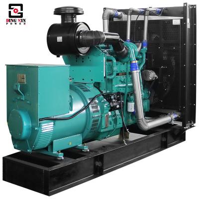 China Hot Product Self-excited 480kw Diesel Generator Powered By Cummins KTA19-G8 600kva Diesel Generator With DX400GF Control System for sale