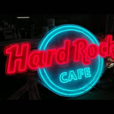 China Shop Cafe Shop Front Wall Indoor Decoration Led Neon Signs For Bar Restaurant Signage for sale