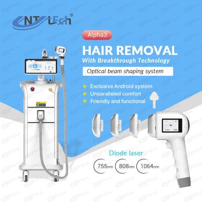 China High Power Triple Wavelength 2400w Diode Laser 808 Hair Removal Machine 1000w Hair Removal New Design for sale