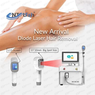 China Smart Hair Removal Porcelain 3 Wavelength 808 Nanometer Laser Hair Removal Machine 808nm Diode for sale