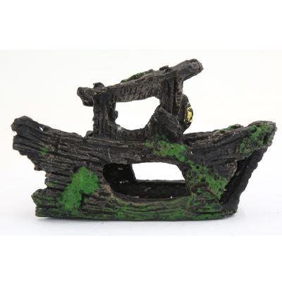 China Factory Supply Sustainable Aquarium Simulated Landscaping Fish And Turtle Safe House Aquarium Decoration for sale