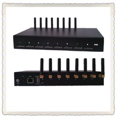 China External Bulk SMS MODEM 8 Ports HTTP API SMS Gateway With SMPP Connectivity SMS Sell 8 Sim Card GSM Modem for sale