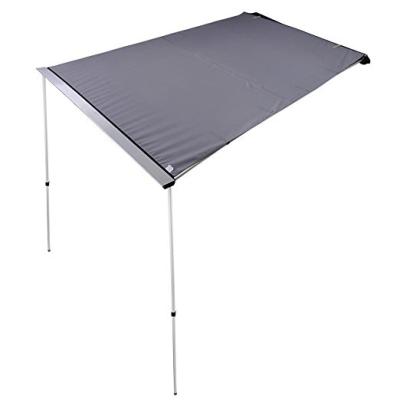 China Waterproof. DANCHEL OUTDOOR 1.5x2m Car Side Awning for Camping SUV Trailer Offroad Gear Canopy Sunshade grey khaki with side wall for sale