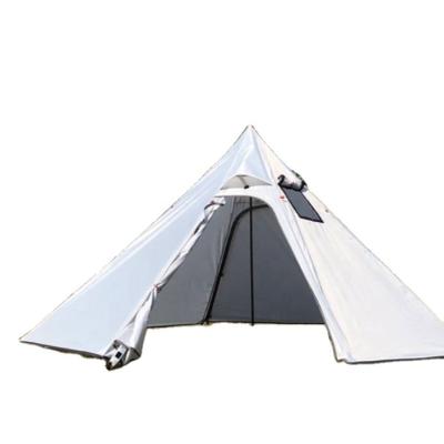 China Excellent wind resistance and stability. DANCHEL OUTDOOR 2020 high quality lightweight and waterproof  outdoor tent with roof stove hole for sale