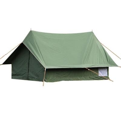 China Diagonal Bracing Type khaki brown green outdoor leisure travel storage camping tent for sale