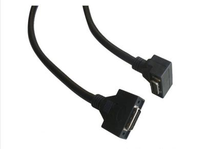 China 3 Meter MDR Male to MDR Male Straight Camera Link Cable Right Angle Up / Down 85Mhz for sale