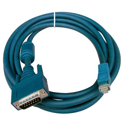 Κίνα Υψηλό ευκίνητο καλώδιο RJ45 Ethernet καμερών μακρύ στην καρφίτσα DB15 με το όραμα Gigabit Ethernet προς πώληση