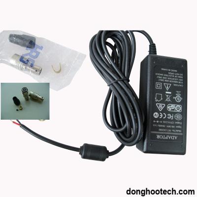 China Schwarze/graue Schaltungs-Kamera-Stromversorgung 12 Volt 1 Ampere DC 6 Pin 5 Meter zu verkaufen