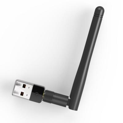 China 802.11n 2.4G 1T1R 150Mbps MT7601 External Antenna Network Card WIFI Dongle USB Desktop Adapter for sale