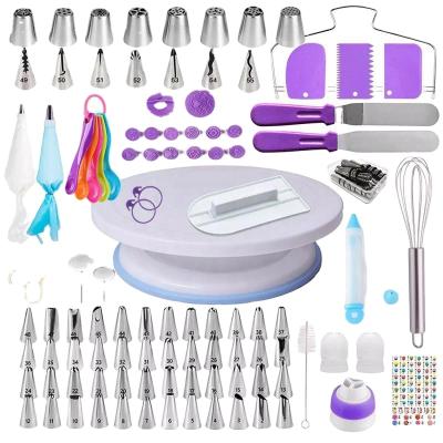 China Viable 137 PCS Russian Cake Decorating Supplies Baking Pastry Tools Baking Kit Accessories for sale