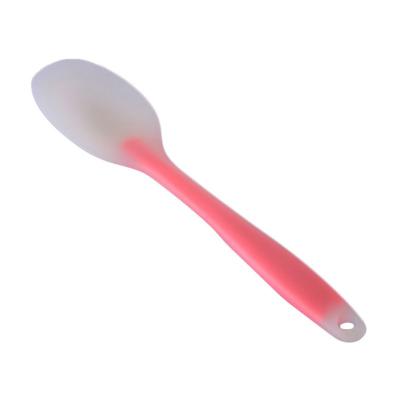 China Lixsun Food Grade Pastry Silicone Spoon Baby and Kids Viable Hot Selling Baking Spoon for sale