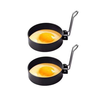 China Lixsun Food Grade BPA Free Stainless Steel Fried Egg Tart Mold For Kitchen Tool Viable Egg Ring Tools for sale