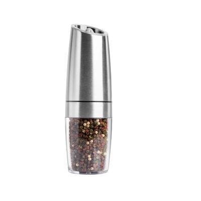 China Sustainable high quality electric stainless steel salt and pepper grinders for sale