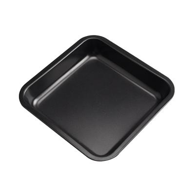 China 8 Inch Viable Pan Pizza Pan Cake Nonstick Square Baking Pan for sale