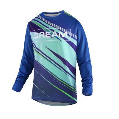 China Soccer Jersey Football Anti-UV Shirts With Motocross Jersey For Team Racing Clothes for sale