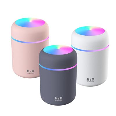 China Best Amazon Hit Portable Mini Humidifier 500ml USB Ultrasonic Air Humidifiers Diffuser Wireless Cool Car Mist Nebulizer Car for sale