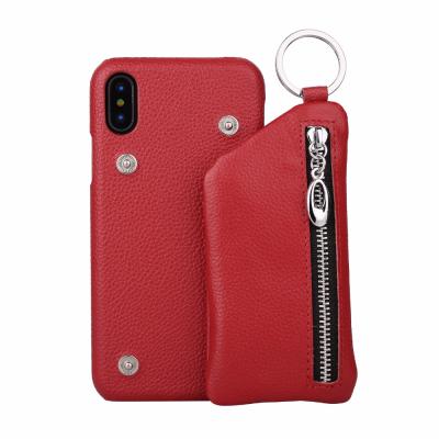 China Card Holder Case For iPhone X Leather Wallet Cell Phone Case For Apple iPhone XS Max for sale