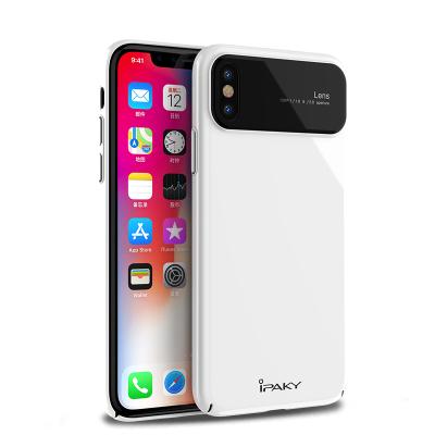 China Colorful Frame For Apple iPhone X Glass Phone Case , Smoothly Glass Phone Case For Apple iPhone X for sale