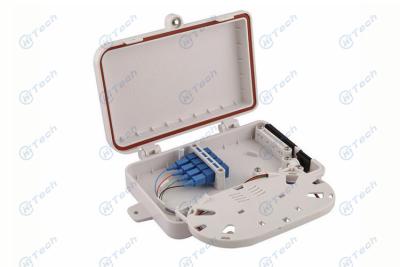 China SC UPC FTTH Splitter Box 4 Cores Waterproof Ultra Violet Resistant For CATV System for sale