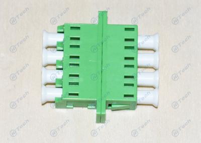 China LC Quad Fiber Optic Adapter Good Changeability And Repeat For Wide Area Networks for sale