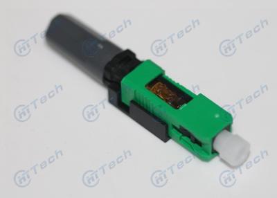 China Fast Assemble Fiber Optic Connectors / SC APC Connector High TEMP 110℃ for sale