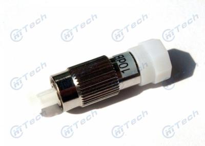 China Male To Female FC Fiber Optic Attenuator 10db Singlemode Ceramic Sleeve Material for sale