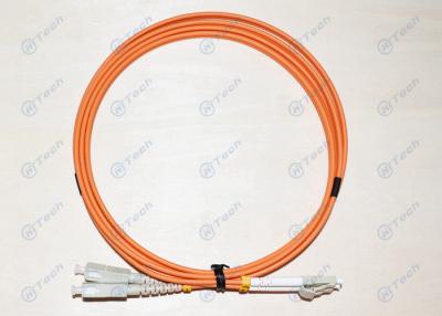 China Orange Duplex/Simplexbetrieb Farbfaser-Optikpullover Sc LC für Datenaustausch-Netz zu verkaufen