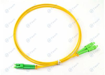 China Sc - LC-Faser-Optikpullover 550 Hz 1.5mm Erschütterungs-≤0.2dB niedrige Einfügungsdämpfungs- zu verkaufen