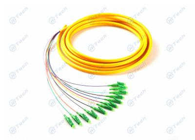 China SC LC FC Fan Out Fiber Optic Cable , Single Mode / Multimode Fiber Pigtail RoHS Approved for sale