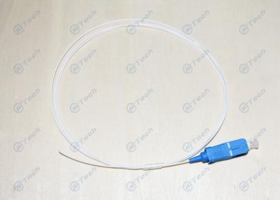 China 0.9MM Simplex SC SM Pigtail , SC UPC Pigtail With Inner Ceramic Ferrule for sale