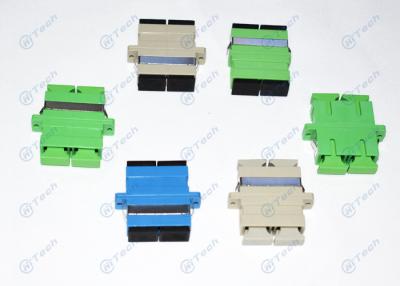 China Duplex SC Fiber Optic Adapter Single Mode / Multi Mode For Telecom Network for sale