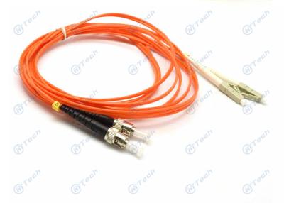 China Duplex-LC zum St.-Faser-Pullover, Multimodefaser-Flecken-Kabel PC Polierart zu verkaufen