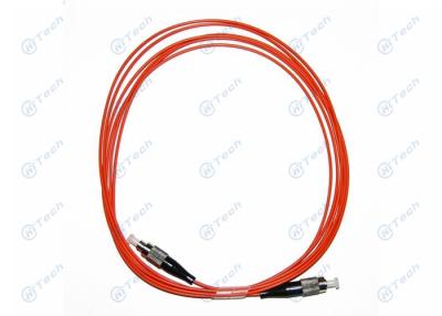 China FC FC Single Mode Fiber Patch Cord Jumper Simplex LSZH PVC High Tensile Strength for sale