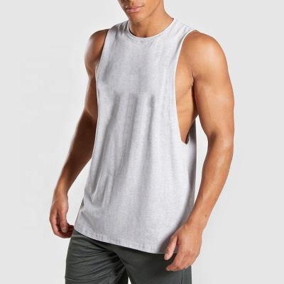 China High Quality Fashion Custom Made QUICK DRY Logo Design Men's Gym Vest Fitness Sports Training Tank Top For Men for sale