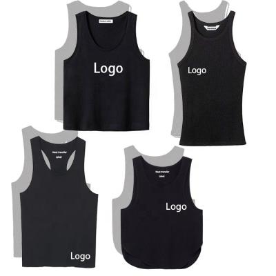 China Custom Logo Ladies Gym Plain Sleeveless Summer Vest Training T-shirt Women Tank Top QUICK DRY for sale