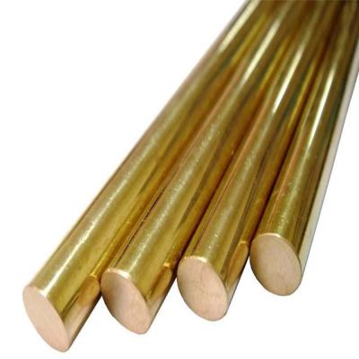 China Custom Lead Free Brass Round Bar Rod 2 Inch Water Tube Alloy Welding Brass Rod for sale