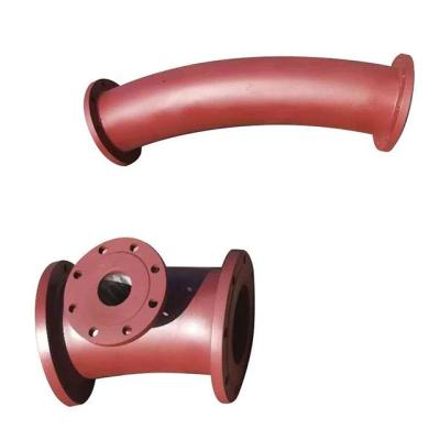 China Dispense Gas Wear Resistant Ceramic Pipe /cast Basalt Lined Steel Pipes for sale